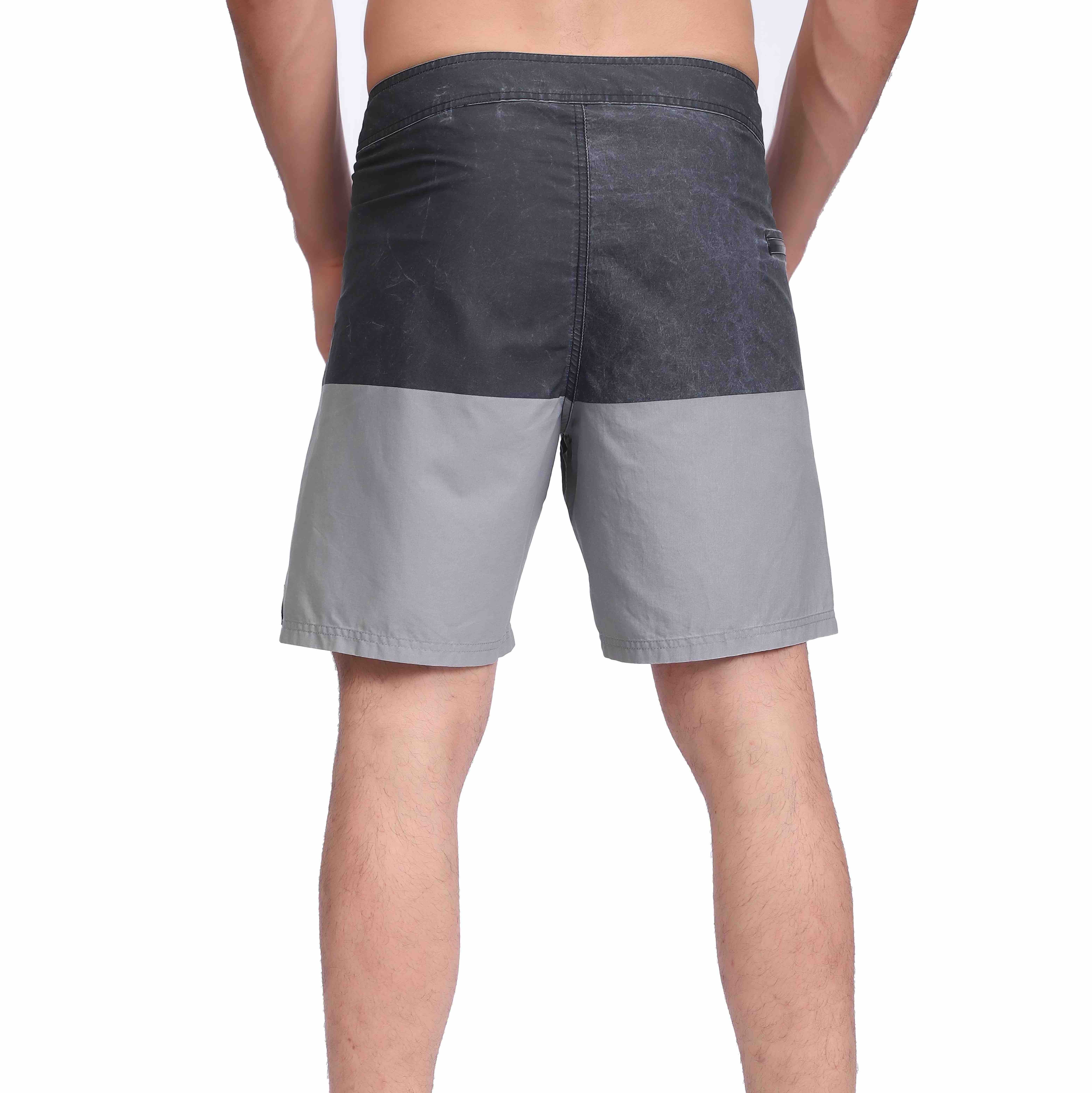 Мужские водостойкие плавательные шорты с пигментным принтом, внешний шов 19 дюймов